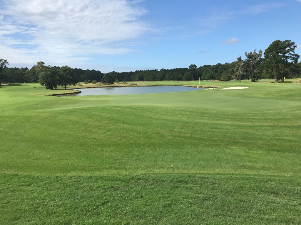 Golf course at Crosswinds